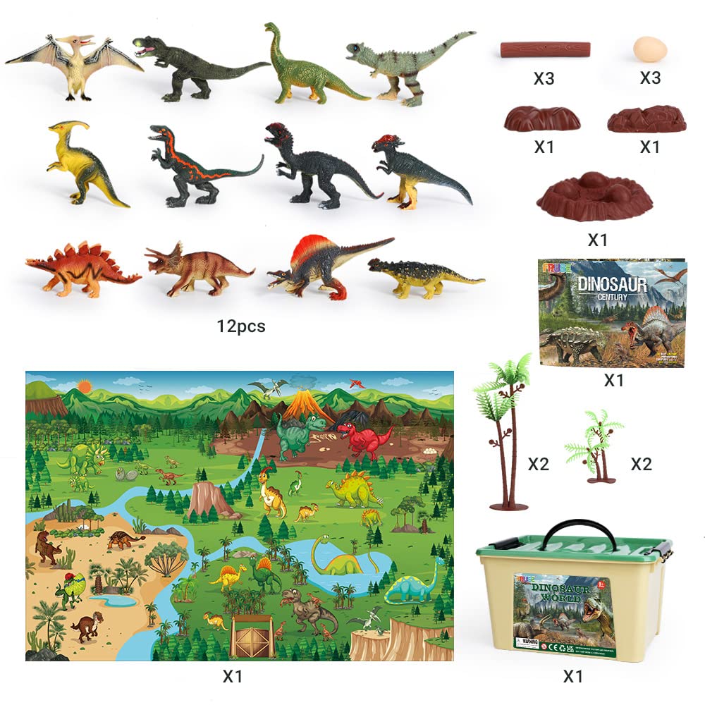 FRUSE Jurassic Dilophosaurus figure adds dramatic action to scenes.