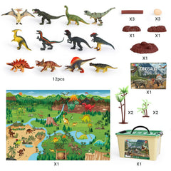 FRUSE Jurassic Dilophosaurus figure adds dramatic action to scenes.