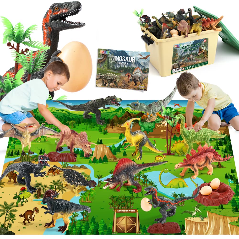FRUSE Jurassic Triceratops figure for imaginative play and early learning.