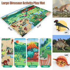 FRUSE Jurassic Velociraptor figure supports dynamic pretend play.