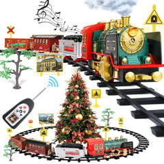 FRUSE remote control train with steam engine for kids' imaginative play.