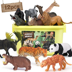 FRUSE panda figure for imaginative play and early animal recognition