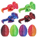 FRVTJS dinosaur egg set 4pcs box showing four colorful eggs for imaginative play.