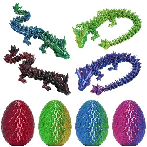 FRVTJS dragon egg set in multicolor for tactile, kid-friendly play.