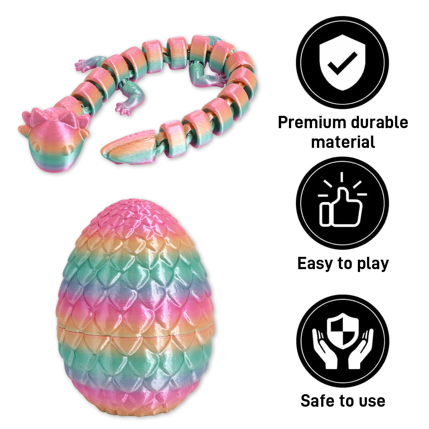 FRVTJS Four-color egg pack ready for Easter or holiday gifting.