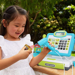 FS Cash Register Microphone adds performance play and speaking practice.