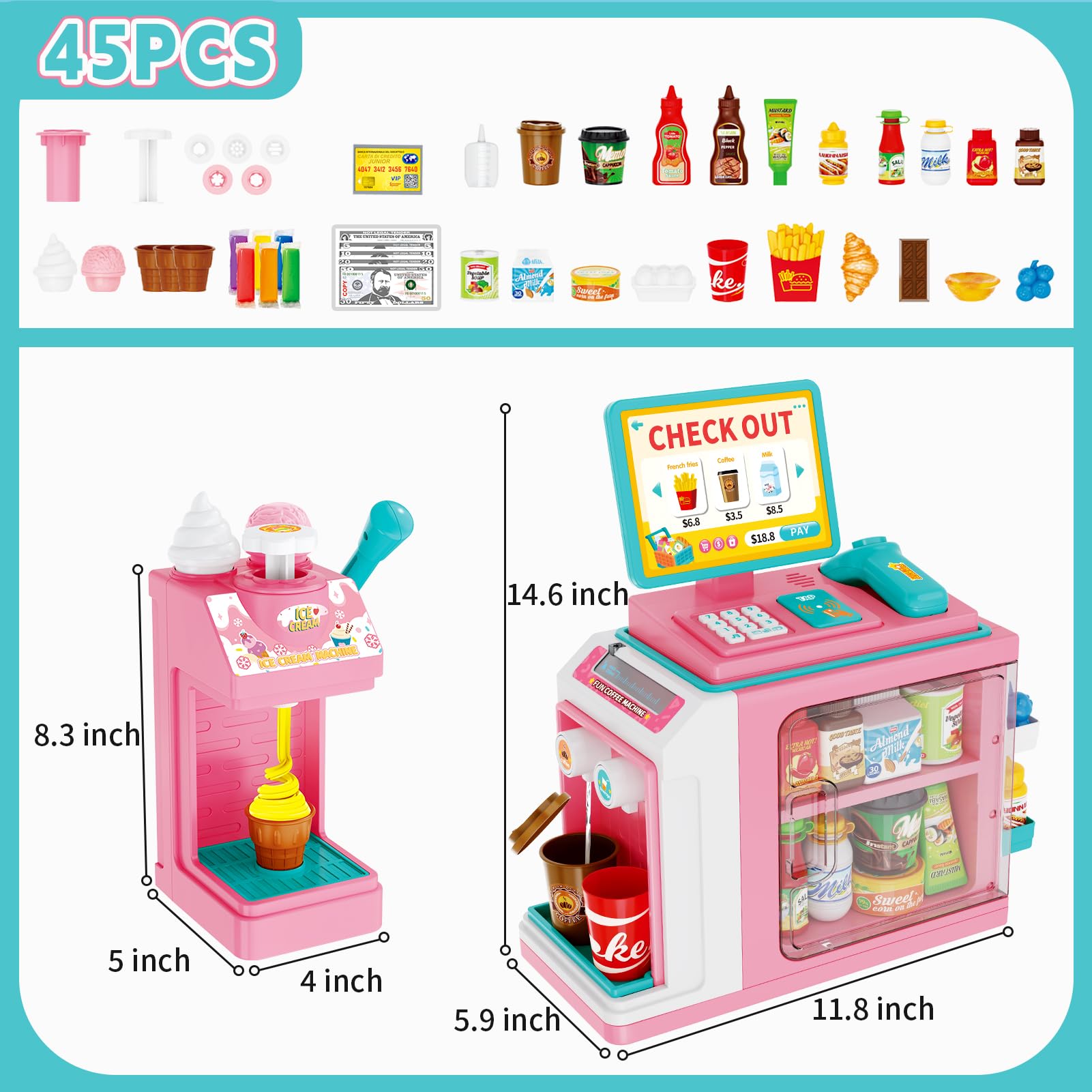 FS Kids Pretend Play Store Set gift idea for ages 3-plus and social play