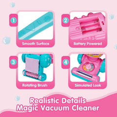 FS Kids Vacuum Toy durable-ABS plastic ensures safety and long-lasting playtime