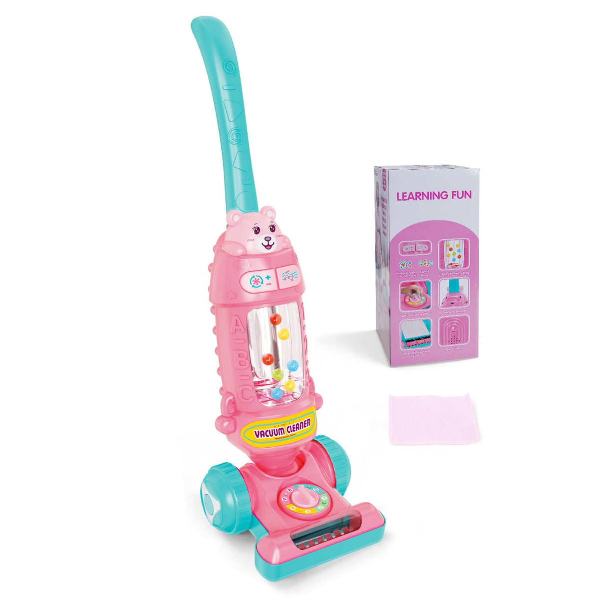 FS Kids Vacuum Toy with music and light for immersive pretend play