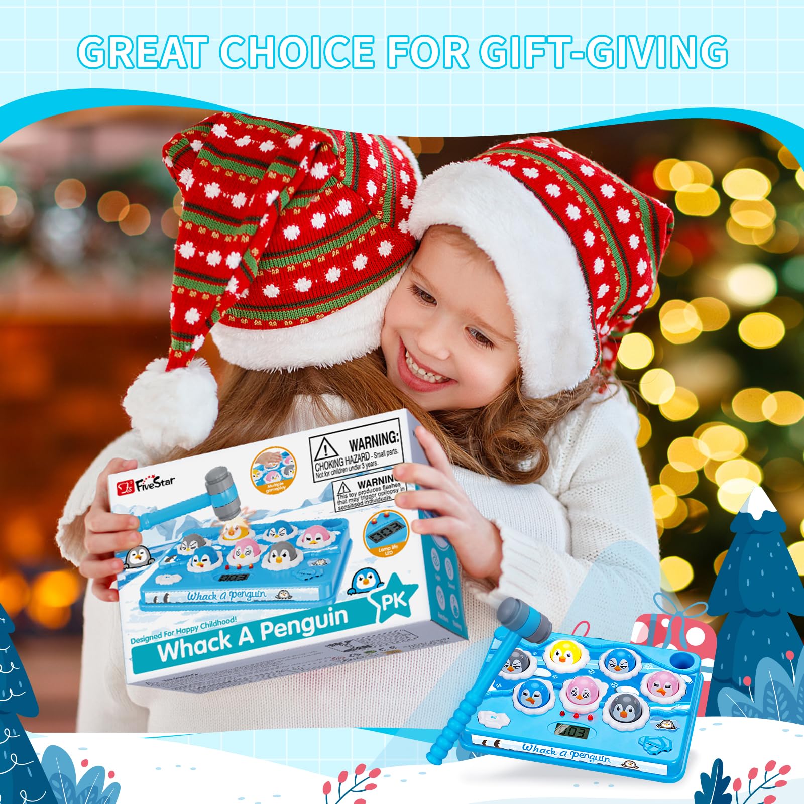 FS Pound-A-Penguin family play scene highlighting shared, screen-free fun