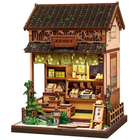 Fsolis Book Nook Kit assembly guide for a calming desk corner.