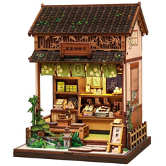 Fsolis Book Nook Kit assembly guide for a calming desk corner.