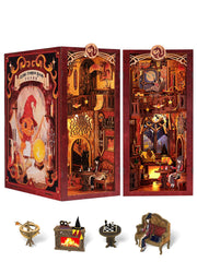 Fsolis Book Nook Kit front view as a decorative shelf insert