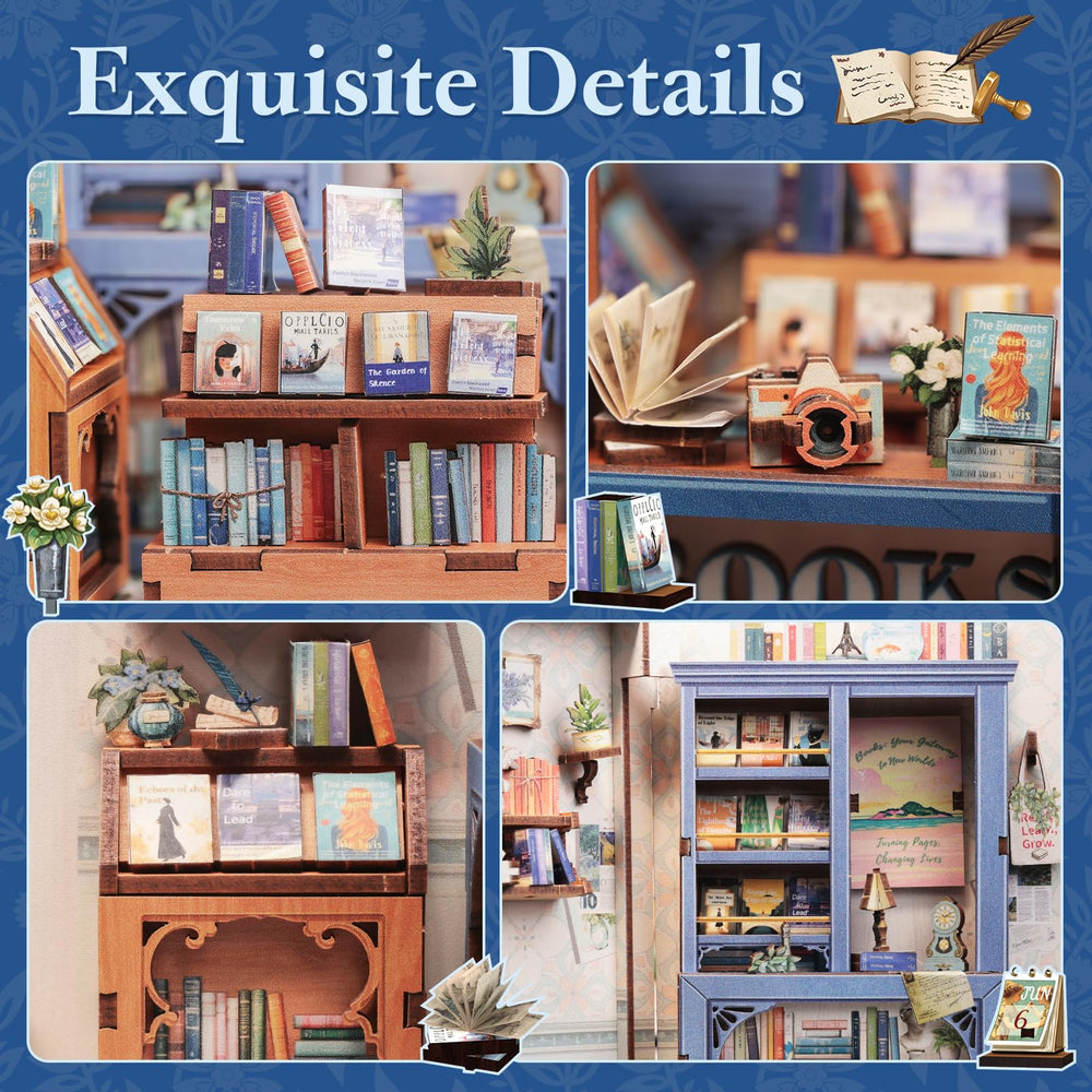 Fsolis Book Nook Kit gift-ready packaging appeals to crafters and book lovers