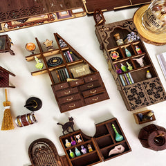 Fsolis Book Nook Kit gift-ready packaging for crafters.