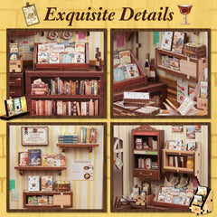 Fsolis Book Nook Kit instruction guide assists beginners