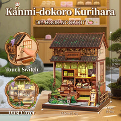 Fsolis Book Nook Kit miniature house ready to spark creativity on your shelf.