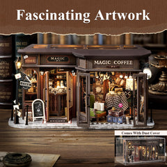 Fsolis display-ready miniature scene complements desks and hobby spaces