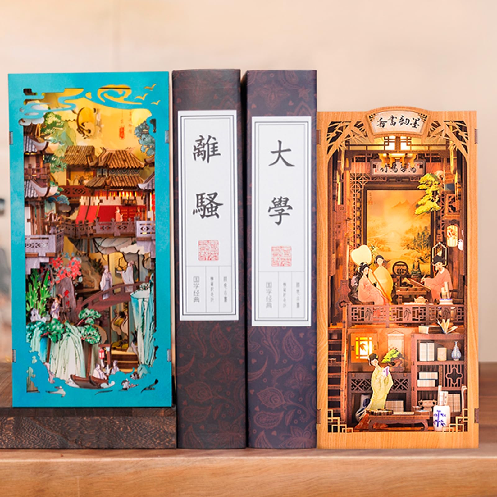 Fsolis Book Nook Kit makes a thoughtful DIY gift