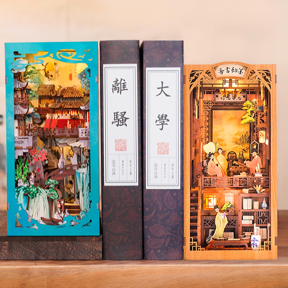 Fsolis Book Nook Kit makes a thoughtful DIY gift