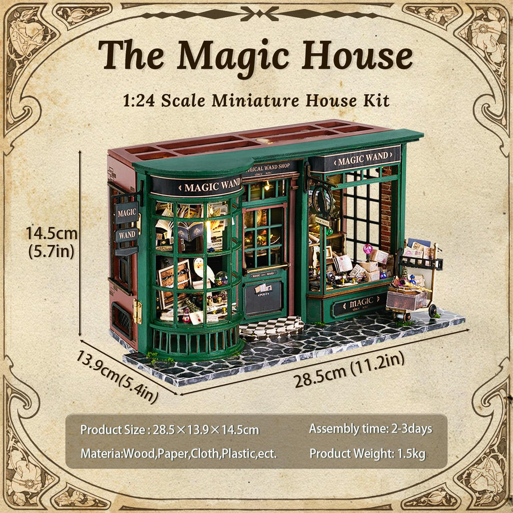 Fsolis miniature pastries and furniture in 1:24 scale for precise hobby crafting.