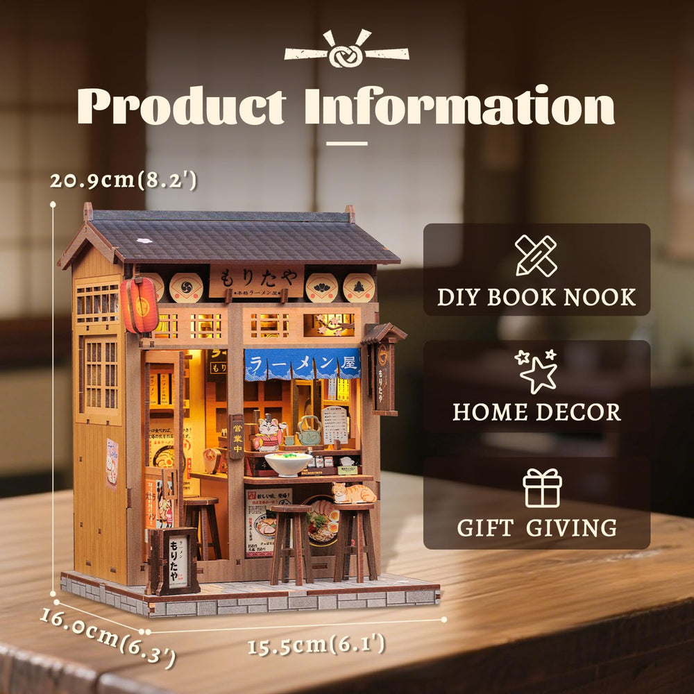 Fsolis Morita-Ya Ramen miniature shop scene for immersive desk display