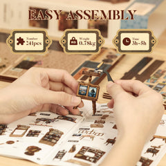 Fsolis sensor-touch LED lights provide subtle illumination options.