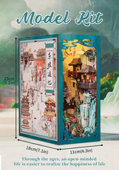 Fsolis Book Nook Kit wooden pieces show laser-cut precision for durable parts