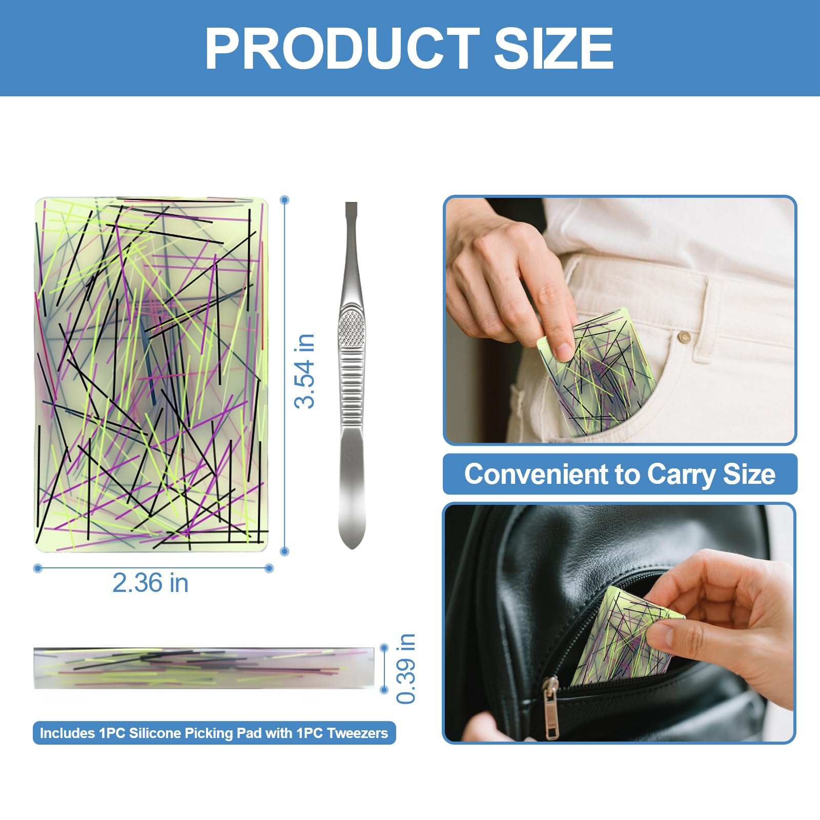 FSOYXP Picky Pad compact travel size ready for discreet stress relief