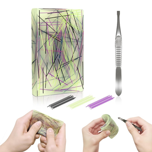 FSOYXP Picky Pad texture close-up showing soft silicone surface for tactile relief on the go