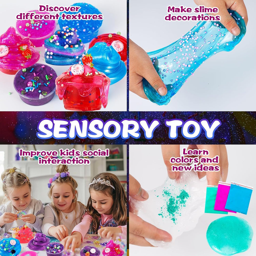 fsutvitg Sparkling slime for mesmerizing textures and creative crafts