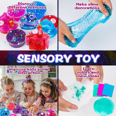 fsutvitg Sparkling slime for mesmerizing textures and creative crafts