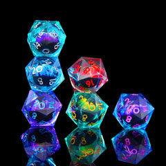 FTNNGIME Dragon Eye D20 with liquid core for immersive gameplay