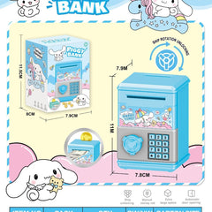 FUAN Kawaii Mini Piggy Bank teaches saving habits in a secure box.