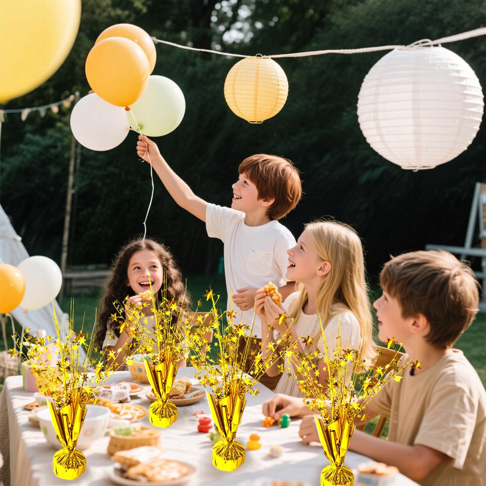 FUBININA six-pack table decor set for versatile event styling