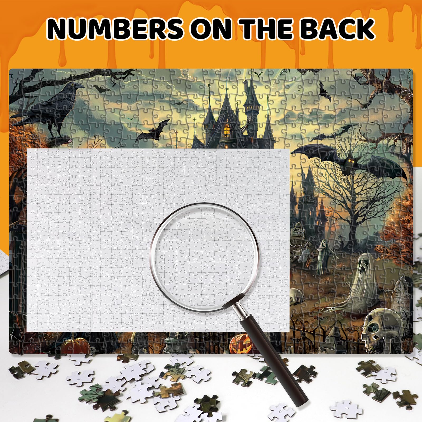 Eco-friendly materials for Fudragtn Witch's Castle puzzle using soy inks