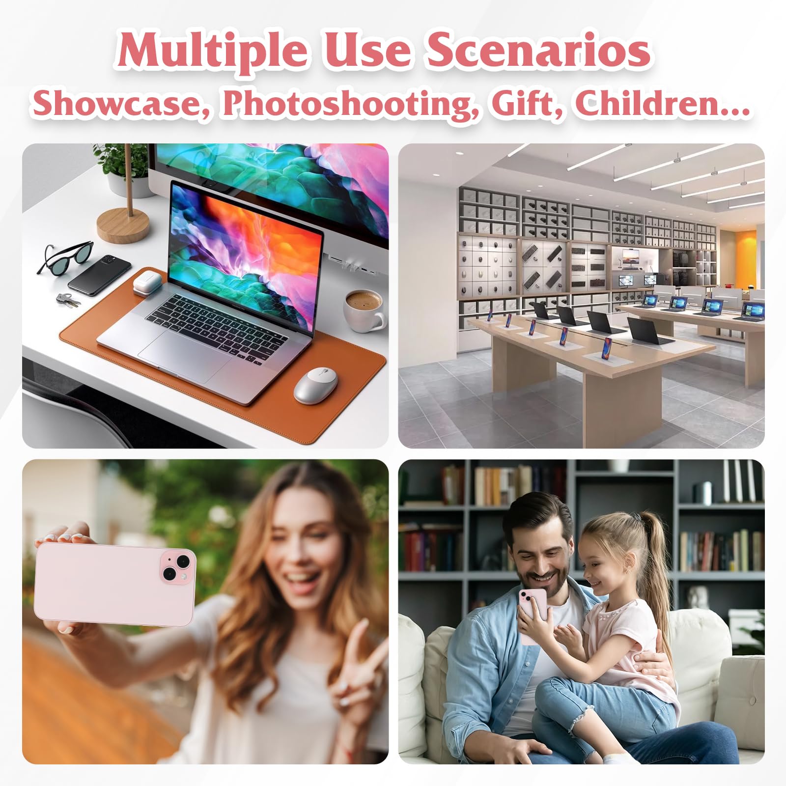 FufoneUS dummy features aluminum frame and ABS screen for realistic tactile feel