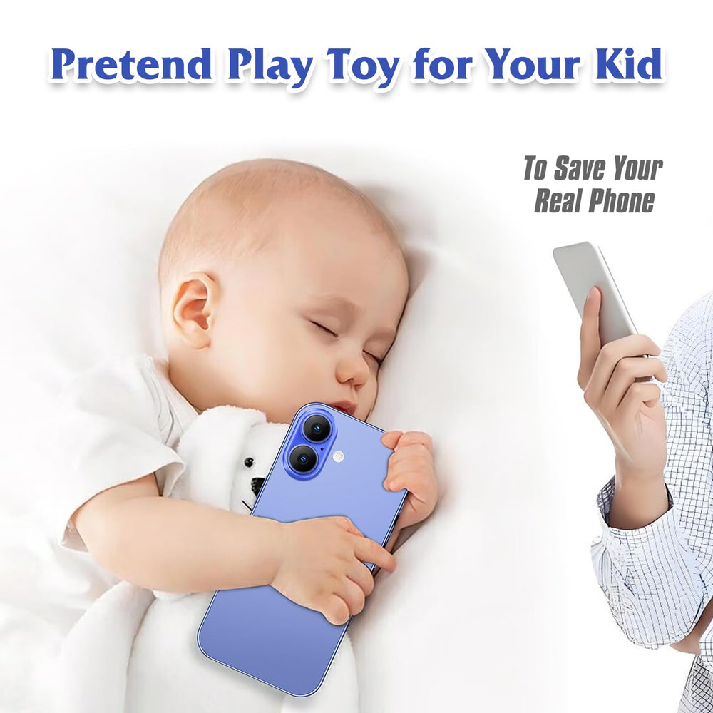FufoneUS dummy phone blue rainbow store display ready prop