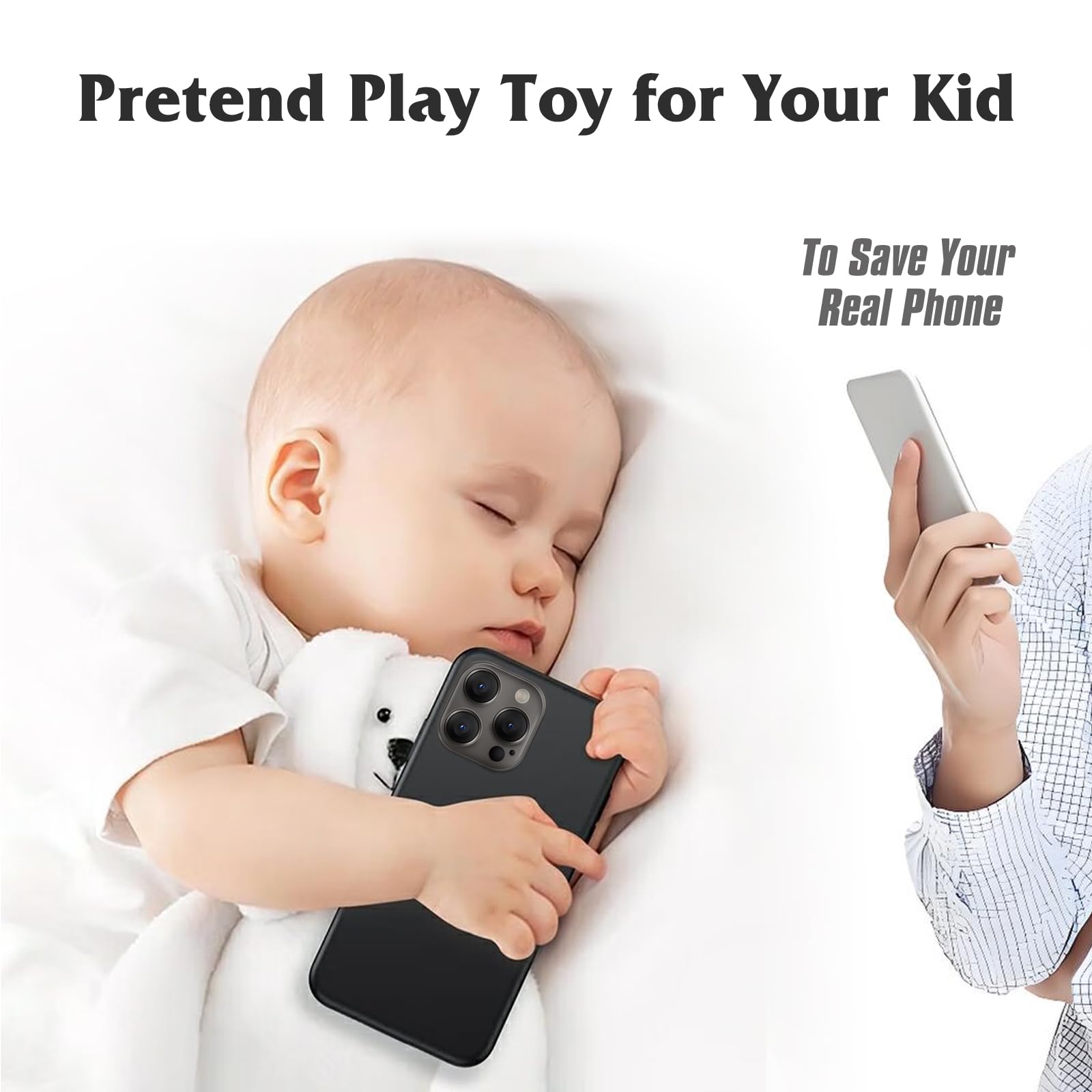 FufoneUS kid-friendly pretend phone ideal for imaginative play.