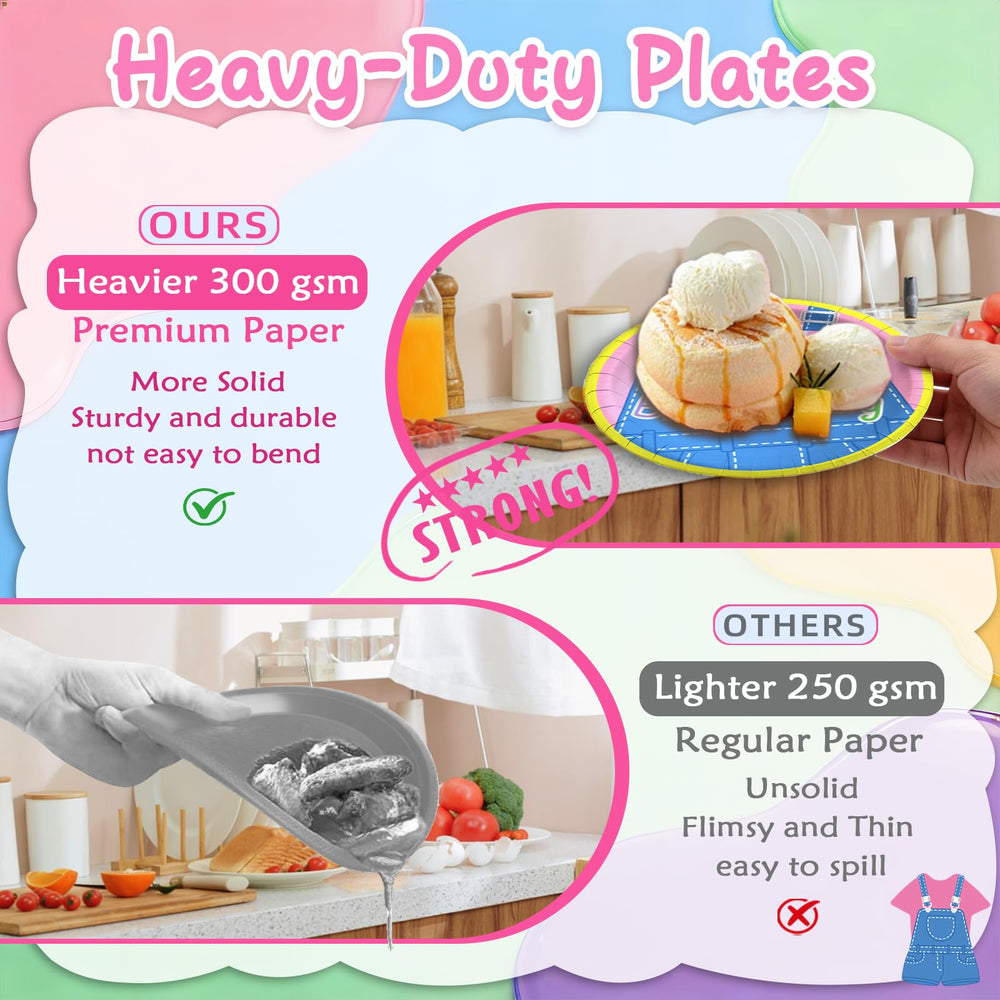 Fufuddz disposable utensils keep party setup quick and tidy