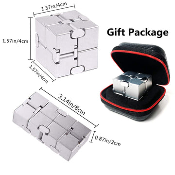 FUFUYOU Infinity Cube with frosted coating offers enhanced grip and durability.