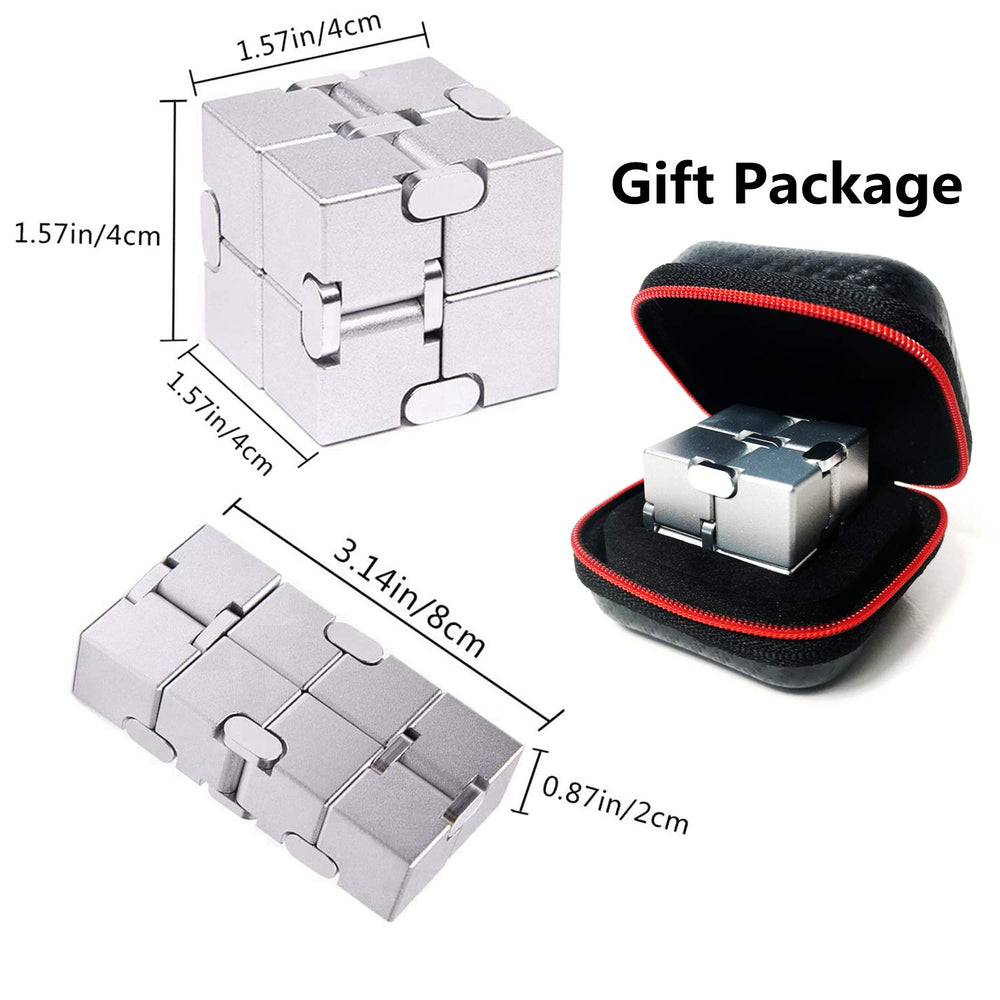 FUFUYOU Infinity Cube with frosted coating offers enhanced grip and durability.