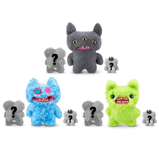 Fuggler Fugg Family 5-inch plush ideal for on-the-go play.