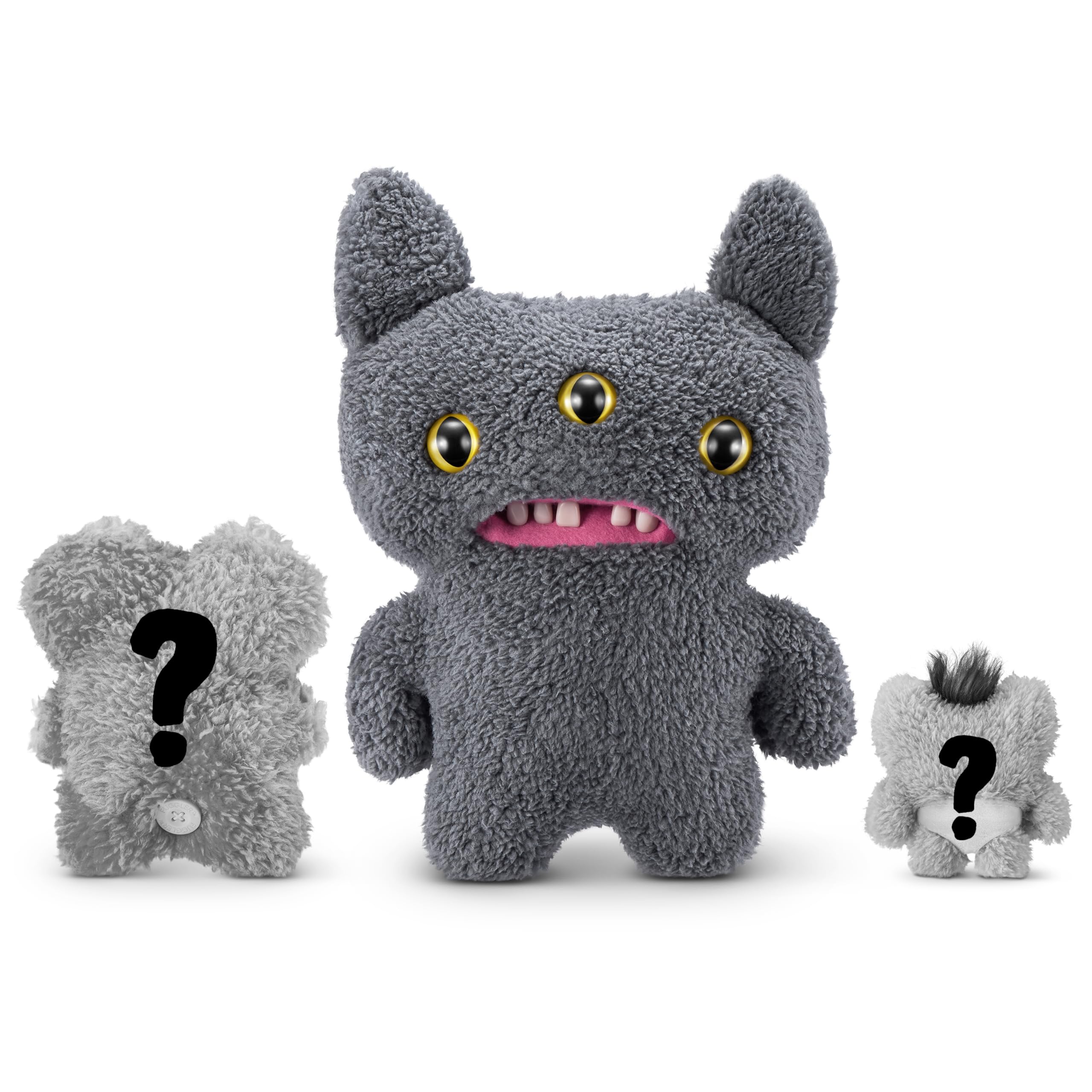 Fuggler Fugg Family 9-inch plush ready for imaginative play and display.