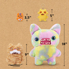 Distinctive creepy grin on a Fuggler Alley Cats for storytelling.