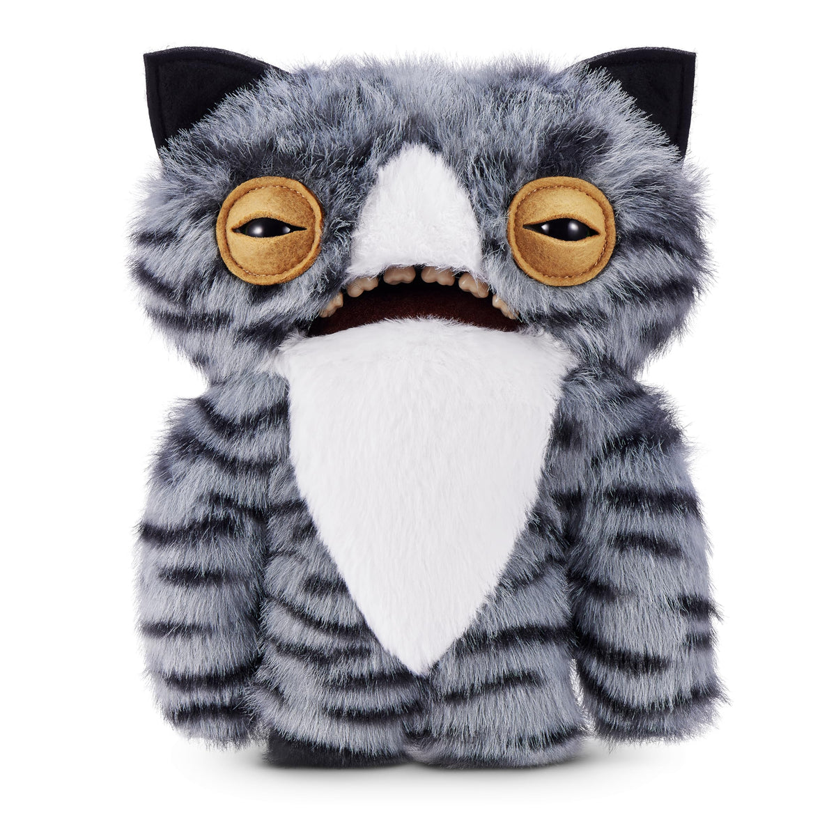Fuggler Alley Cats 9-inch plush, soft and huggable for play or display.