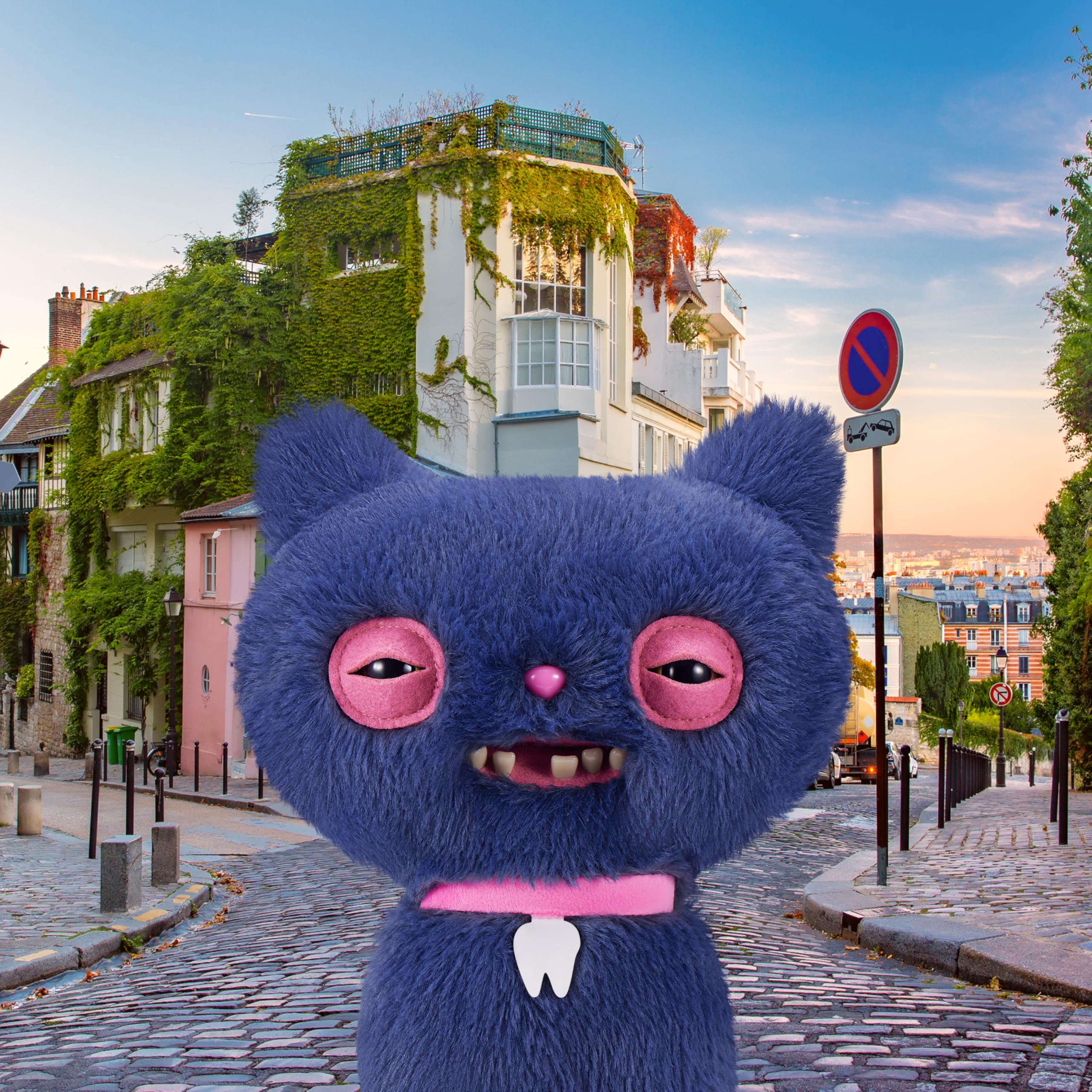 Cheezee Grey Alley Cat on a shelf sparks playful storytelling.