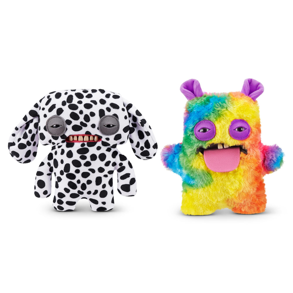 Fuggler Annoyed Alien Dog 9-inch plush, playful desk buddy and conversation starter