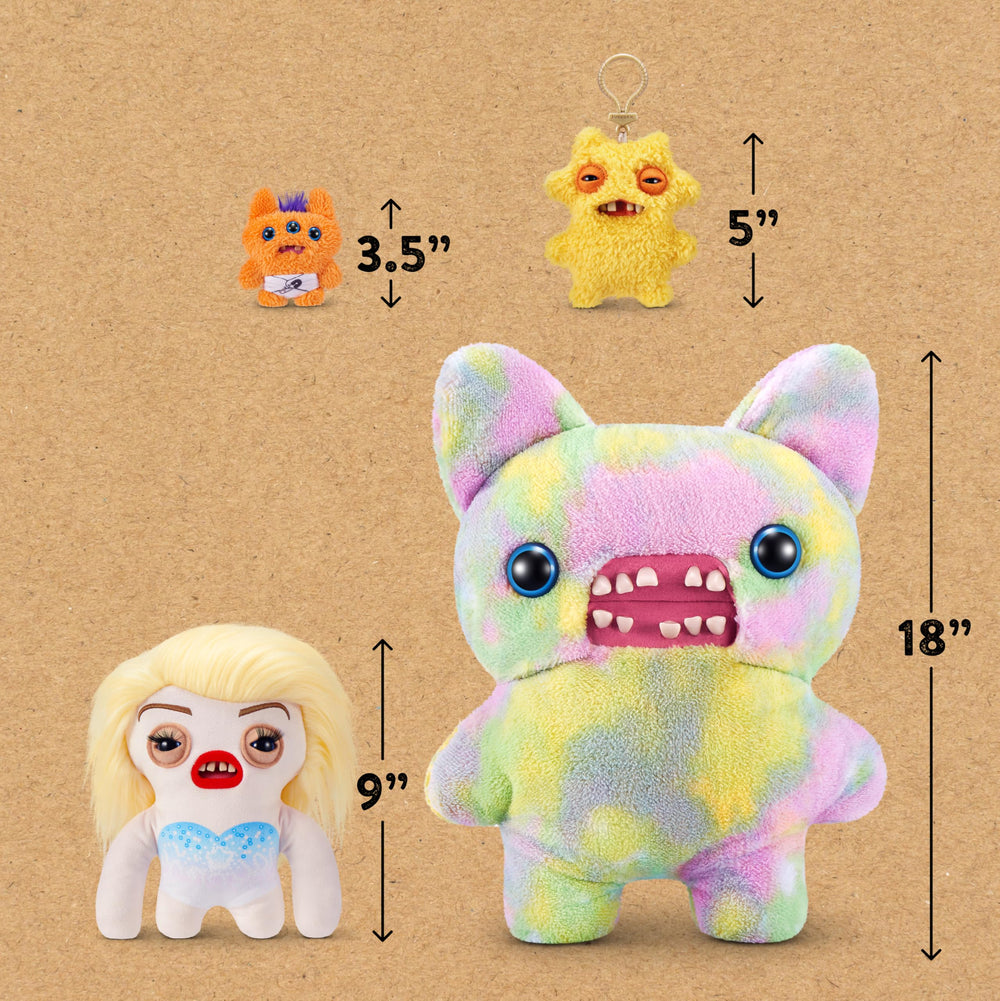 Collect all 5 to build a cheeky Fugglers family display.