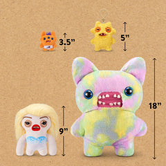 Collect all 5 to build a cheeky Fugglers family display.